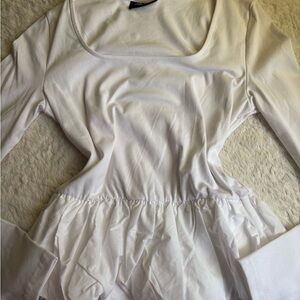 Othr White Long Sleeve Top